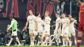 Serie A: Ibrahimovic 'old age' free-kick keeps AC Milan in touch with Napoli