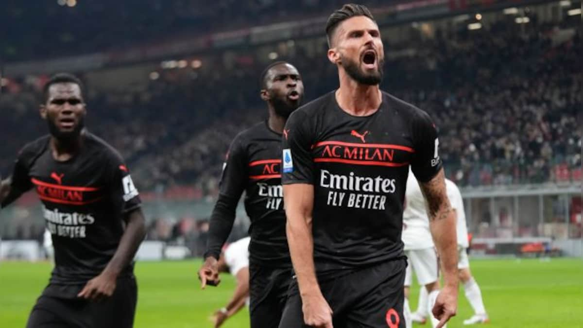 Serie A: Olivier Giroud fires low-key AC Milan past Torino, top of the league