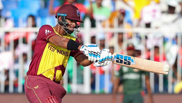 Nicholas Pooran, too joined the fun, scoring 40 runs off just 22 balls to take Windies to 142/7. AP 