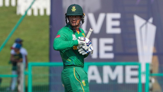 T20 World Cup 2021: Quinton de Kock resolutely stands on the wrong side of history T20 World Cup 2021: Quinton de Kock resolutely stands on the wrong side of history