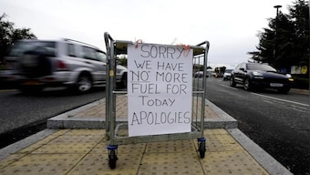 In Fuel Cry: British military starts deliveries to petrol pumps two weeks after panic buying ran them dry