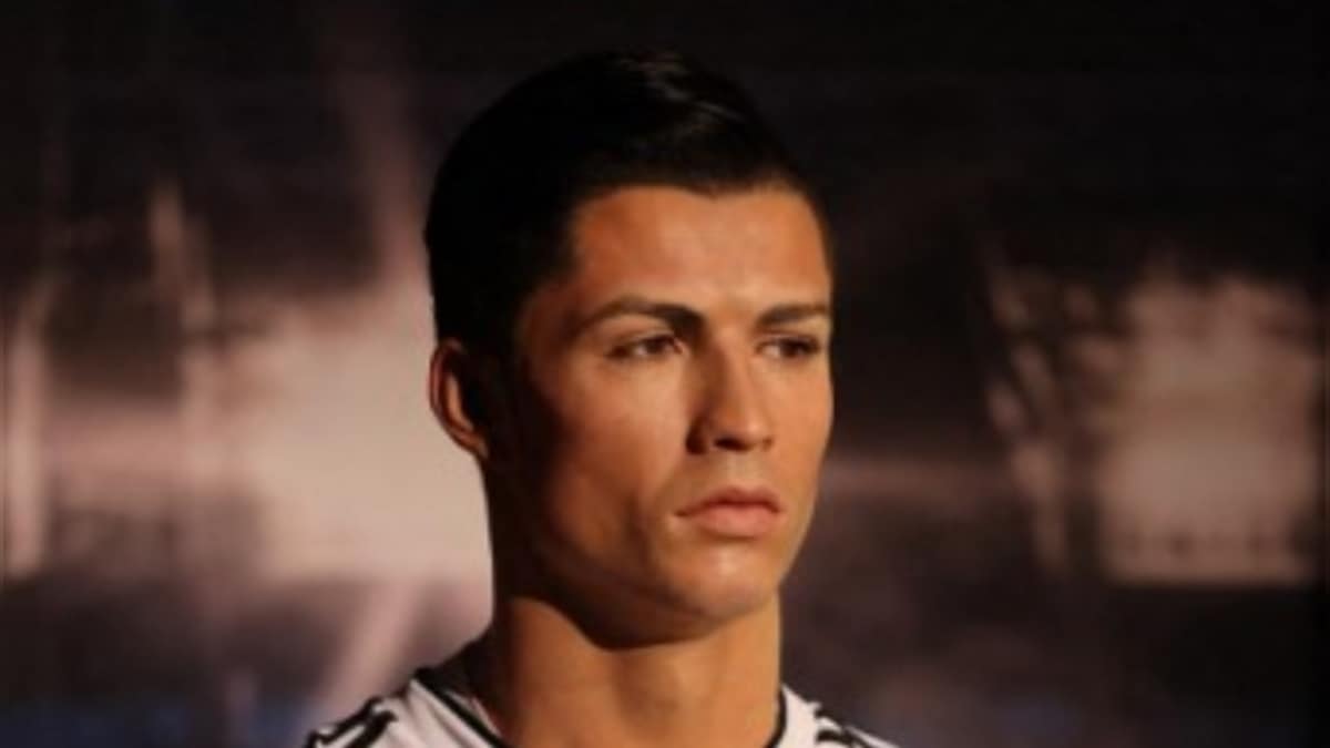 Cristiano Ronaldo wearing 'wrong' shirt at Dubai's Madame Tussauds wax museum