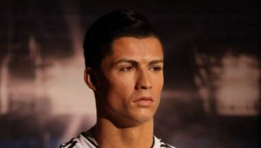 Cristiano Ronaldo wearing 'wrong' shirt at Dubai's Madame Tussauds wax museum