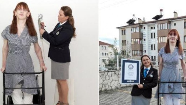Meet 24-year-old Rumeysa Gelgi from Turkey, the world's tallest woman Meet 24-year-old Rumeysa Gelgi from Turkey, the world's tallest woman