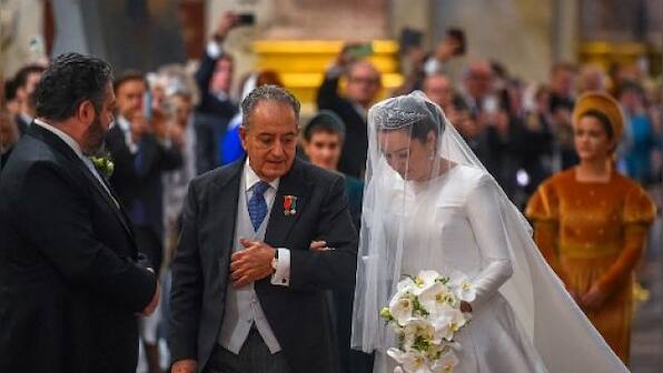 Russia holds its first Royal Wedding in a century; aristocrats from across Europe flock for lavish ceremony