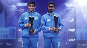 WTT Contender Tunis: G Sathiyan and Harmeet Desai win men's double title