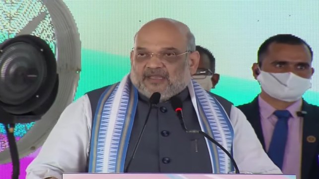 Amit Shah sounds poll bugle in Uttarakhand, seeks another term for BJP Amit Shah sounds poll bugle in Uttarakhand, seeks another term for BJP
