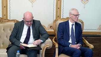 Taliban leaders meet with UK, Iran delegations in Kabul amid Afghanistan's economic woes