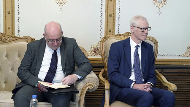 Taliban leaders meet with UK, Iran delegations in Kabul amid Afghanistan's economic woes Taliban leaders meet with UK, Iran delegations in Kabul amid Afghanistan's economic woes