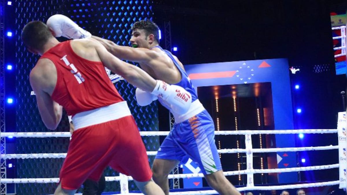 Boxing Men's World Championships: Sumit sails into pre-quarters after outpunching Abdumalik Boltaev