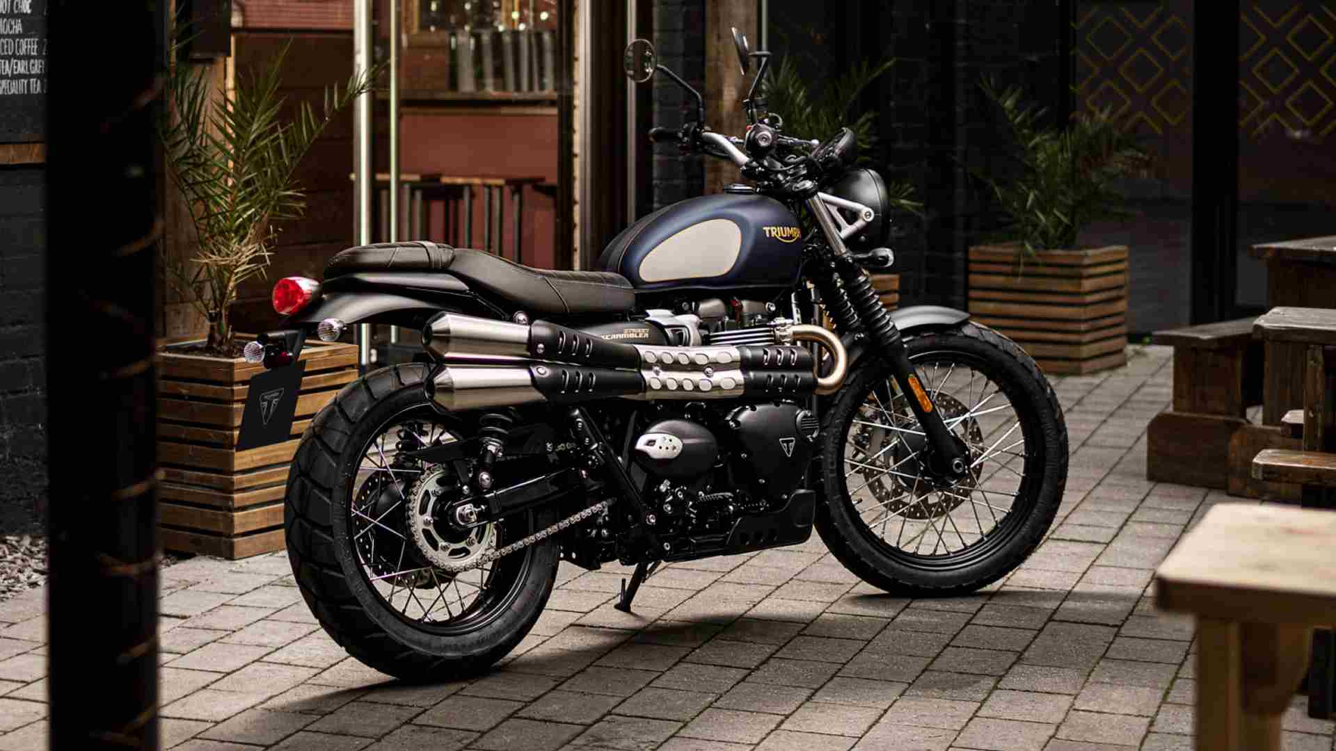 Triumph Street Scrambler Gold Line Edition. Image: Triumph Motorcycles