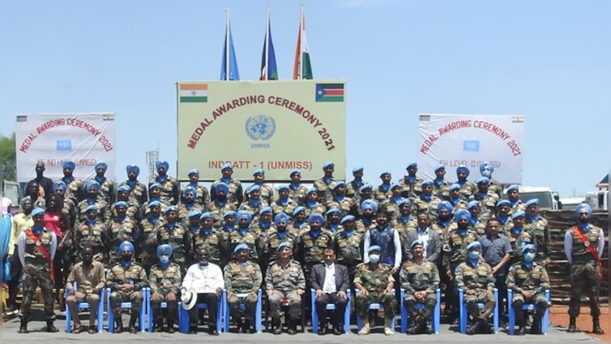 Over 800 Indian Peacekeepers With United Nations Mission In South Sudan Honoured With Un Medals