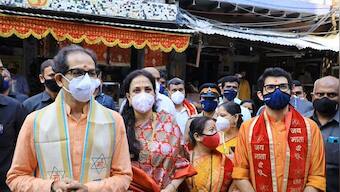 Maharashtra: Uddhav Thackeray visits Mumbai temple on first day of Navratri as religious places open across state