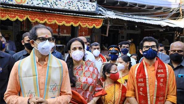 Maharashtra: Uddhav Thackeray visits Mumbai temple on first day of Navratri as religious places open across state