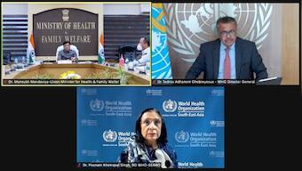 Tedros Adhanom, Mansukh Mandaviya discuss emergency use listing of Covaxin on phone call