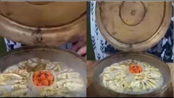 Mumbai eatery serves 24-karat gold-plated Bahubali momo worth Rs 1,299; see viral video here