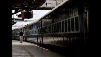 Watch: 50-year-old woman trying to board moving train slips, lady RPF constable saves her in time