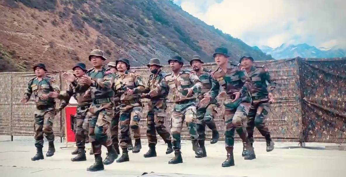 Arunachal Scouts perform regimental song during CM Pema Khandu's visit; watch viral video here Arunachal Scouts perform regimental song during CM Pema Khandu's visit; watch viral video here