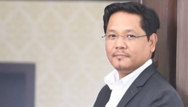 Meghalaya CM Conrad Sangma shares stage with Opposition leaders, sings Christmas carol