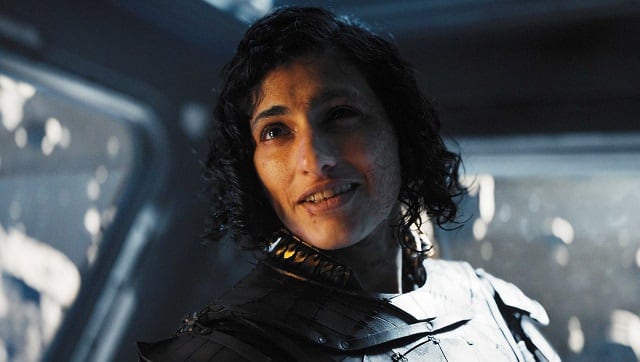 Kubbra Sait in a still from Foundation