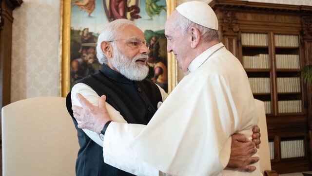 First papal visit to India since 1999 likely after PM Modi's invite to Pope Francis First papal visit to India since 1999 likely after PM Modi's invite to Pope Francis