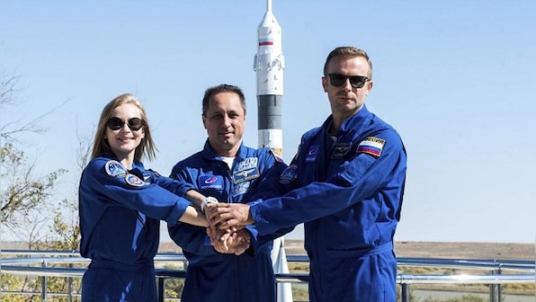 Russian film crew prepares for launch to ISS, strives to make first film in space