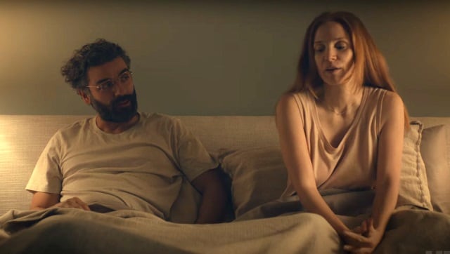 Jessica Chastain, Oscar Isaac in a still from Scenes From A Marriage