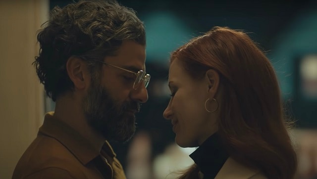Jessica Chastain, Oscar Isaac in a still from Scenes From A Marriage