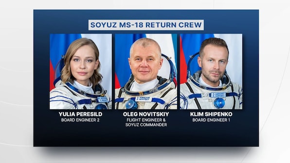 Russian actress, director return to Earth after filming first movie for 12 days aboard space station