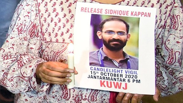 Journalists in Delhi stage protest demanding release of Siddique Kappan