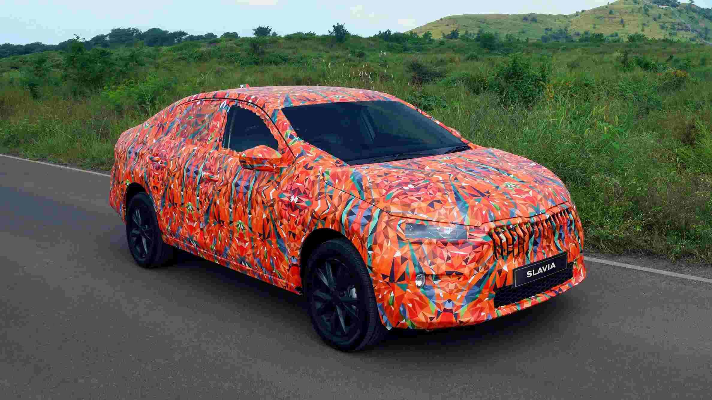 Skoda Slavia unveil in India highlights: First pictures of Skoda’s new City rival revealed, pre-bookings open Skoda Slavia unveil in India highlights: First pictures of Skoda’s new City rival revealed, pre-bookings open