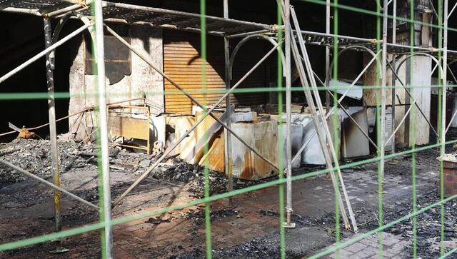 Taiwan building fire: Debris-strewn bottom five commercial floors fuelled inferno which killed 46 Taiwan building fire: Debris-strewn bottom five commercial floors fuelled inferno which killed 46