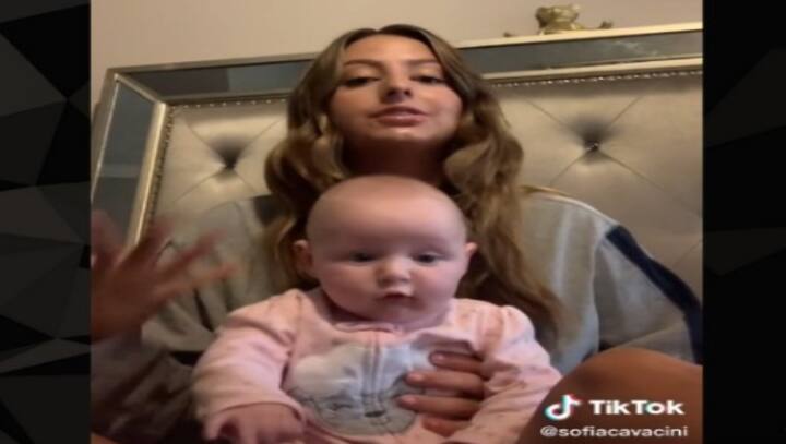 Woman with tiny baby bump accused of faking pregnancy on social media, gives birth to daughter