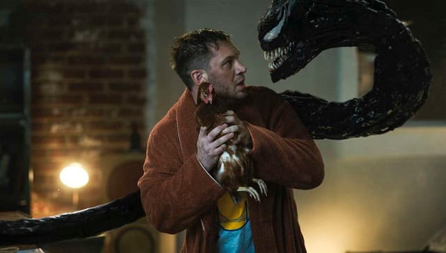 Tom Hardy stars as Eddie Brock/Venom in Columbia Pictures&rsquo; VENOM: LET THERE BE CARNAGE.