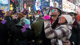 New Year's Eve celebrations will return at New York's Time Square for vaccinated people