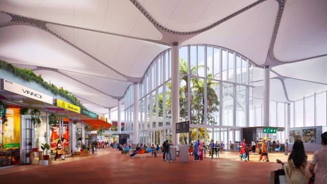 What the Noida International Airport will look like once it is completed. News18