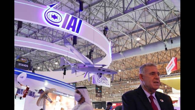 Boaz Levy, the CEO of Israel Aerospace Industries, speaks to The Associated Press at the Dubai Air Show. Israel is taking part in the Dubai Air Show for the first time after the United Arab Emirates recognized the country last year. AP photo