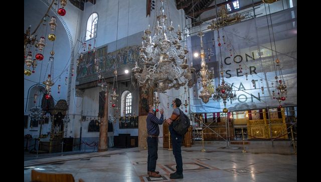 Biblical Bethlehem gets ready for Christmas, but few tourists may visit this year Biblical Bethlehem gets ready for Christmas, but few tourists may visit this year