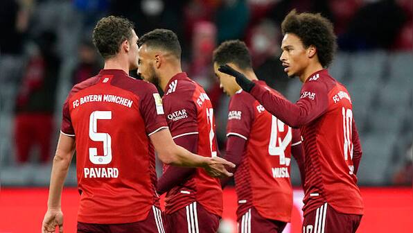 Bundesliga: Leroy Sane fires record-breaking Bayern back to summit; Dortmund beat Wolfsburg