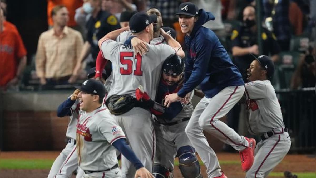 Atlanta Braves rout Houston Astros to win first World Series since 1995