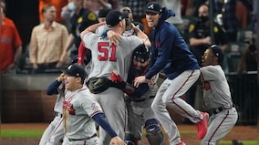 Atlanta Braves rout Houston Astros to win first World Series since 1995