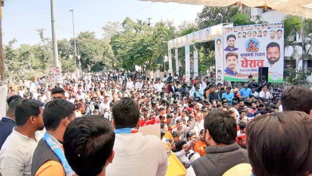 Congress' student wing NSUI clash with cops over National Education Policy in Bhopal Congress' student wing NSUI clash with cops over National Education Policy in Bhopal