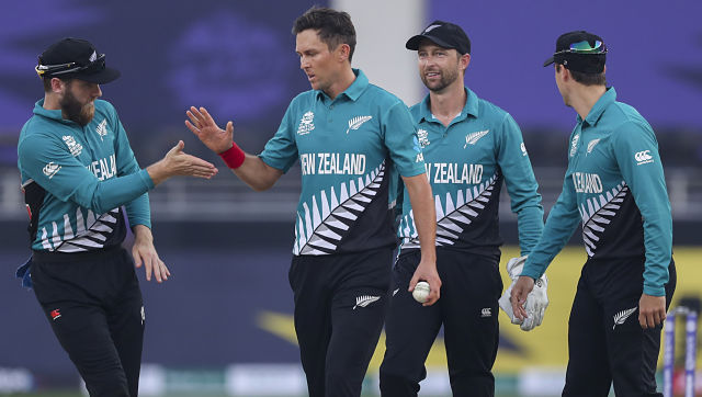 Trent Boult finished with figures of 2/29, getting rid of skipper Kyle Coetzer and Calum MacLeod. AP 