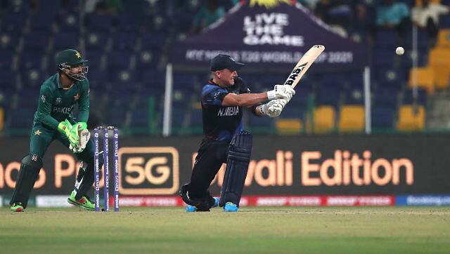 Craig Williams made a valiant 40 runs off 37 balls, but lacked support, barring a 47-run stand with Stephan Baard for the second wicket. AP 