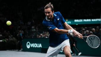 Paris Masters: Daniil Medvedev puts Novak Djokovic number one record hopes on hold