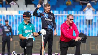 T20 World Cup 2021 Photos: New Zealand decimate Namibia to clinch third consecutive victory