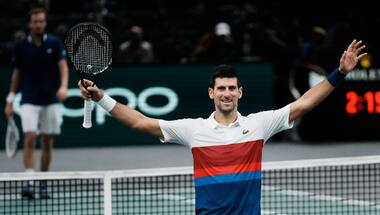 Paris Masters 2021: Novak Djokovic beats Daniil Medvedev to win record 37th Masters title
