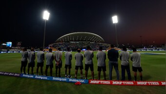 Minute’s silence observed before England-New Zealand semi-final in memory of late Abu Dhabi chief curator