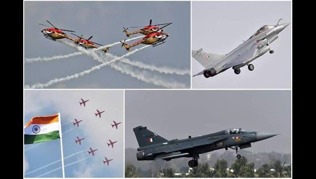 Visuals from the airshow. Photo: Twitter