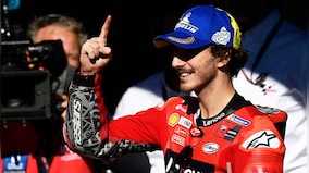 Francesco Bagnaia wins Algarve MotoGP after champion Fabio Quartararo falls
